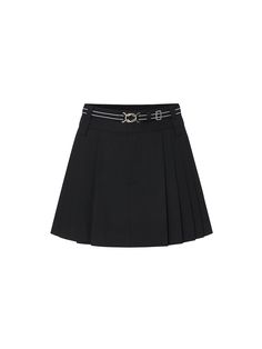 MO&Co. Women's Pleated Mini Skirt with Belt Features : - Pleated, A-line silhouette- High waist design- Mini length Code: MBC1SKTT02The back length of size S is 37.5cmMATERIALS & CARE Material: 69% Polyester 29.3% Viscose 1.7% SpandexGentle machine wash below 30°CDo not bleach, hang to dryDo not tumble dry, low ironDo not soak, do not expose to the sunWash with neutral detergentMesh bag, wash with like colorsNote: Remove accessories before washingPlease select your own size in the size chart acc Black Pleated Mini Skirt, Skirt With Belt, Church Decor, Nice Shorts, Pleated Mini Skirt, Mesh Bag, Black Skirt, Black Belt, Daily Outfits