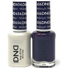 DND Duo - #656 Midnight Hour / Soak-Off Gel Polish 0.5 oz. + Nail Lacquer 0.5 oz. Fall Polish, Dnd Gel Nail Polish, Spa Prices, Mens Nails, Sandra Dee, Get Nails