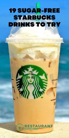 19 Sugar Free Starbucks Drinks to Try Sugar Free Iced Coffee, Starbucks Drink Recipes, Free Starbucks Drinks, Starbucks Drinks To Try