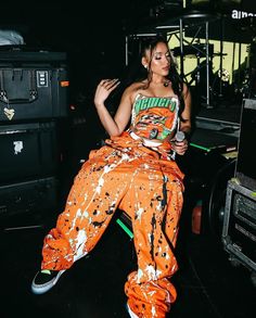 Dreamville Festival Outfits, Cuba Style, Onepiece Jumpsuit, Paint Abstract, Super Fly, 90s Fashion Outfits, Swag Outfits For Girls