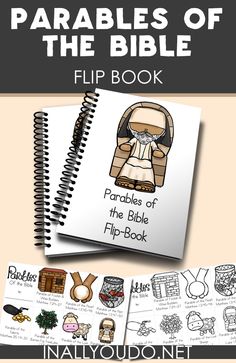 the parables of the bible flip book