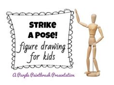 This lesson is a PDF presentation that can be used as a student presentation, and/or for teacher or substitute use as a lesson outline.

The lesson teaches students how you can pose a figure to communicate action or movement in a work of art. After breaking down the drawing process using a manikin as a reference, students are asked to take turns posing the manikin and drawing sketches. Wooden manikins are necessary to complete this lesson.

Included in the presentation are the following:
Step-by Think Pair Share, 3rd Grade Art Lesson, Student Presentation, 6th Grade Art, 3rd Grade Art, Art Lessons For Kids, Essential Questions, Drawing Process, Lesson Ideas