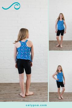 Are you looking for the perfect swimwear for your little girl? Our Girl's Abby Swim Top With Swim Shorts is a great choice for summer days spent in the water! This tankini offers a round neck for a classic look with a racerback for a stylish twist. We guarantee you’ll both love it! Shop now and get your girl ready for a summer of fun and follow Calypsa for more fun kids summer swimwear! Summer Of Fun, Your Girl, Kids Shorts