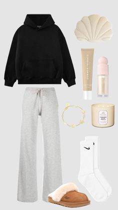 Cool Sweatpants, Sweatpants Outfit Ideas, Sweatpants Outfits, Cozy Sweatpants, Baggy Sweatpants, Skandinavian Fashion, Sweatpants Outfit