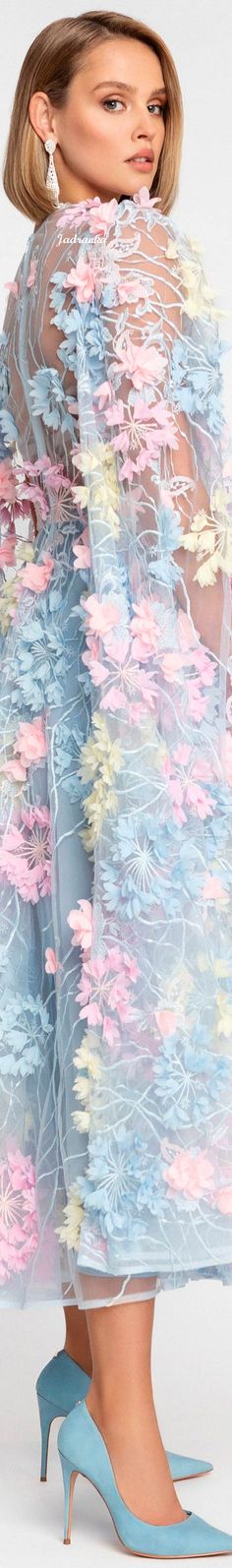 #LightBlue #Pastel #Jadranka #Classy #Floral #Hydrangea #Hortensia #FashionStyle