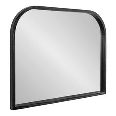 an arched mirror is shown against a white background