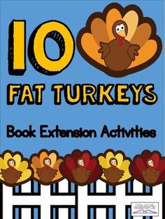 These 3 turkey activities are created around the book, "10 Fat Turkeys" by Tony Johnston. These activities can be used to enhance your read aloud or as stand alone Thanksgiving or Turkey activities. Book units are a great way to integrate the theme throughout your curriculum. This Thanksgiving bund... Prek Books, Turkey Activities, Turkey Activity, Dear Zoo, Read Aloud Activities, Literacy Activities, Writing Activities, Read Aloud, Math Activities