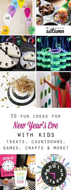 new year's eve party ideas for kids and adults