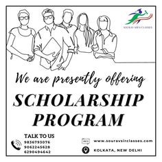 We would have been happier if we have managed to help you to a bit more in the process of cracking the entrance exam by our Live and Online classes, Study materials ,Mock Test Series etc.

We are presently offering SCHOLARSHIP PROGRAM for students which you can avail.

We believe that any issue ( like location, fees, class timings  )  will not come between a student and education.

Contact Us 919836793076 Online Class, Jam