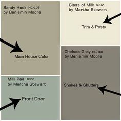 the different shades of paint that are used for walls and floors in this house, including gray