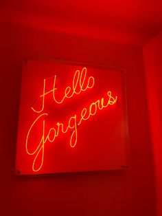 Neon sign red room decor Red Signage, Black Apartment Aesthetic, Red Neon Sign, Red Apartment, Black Apartment, Red Bedroom Decor, Neon Lights Bedroom