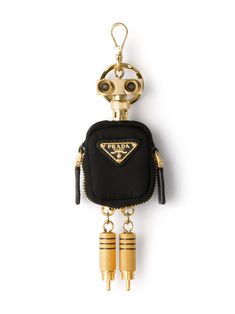 Prada Robot Charm Keychain Prada Robot Keychain, Prada Keychain, Designer Keychain, Keychain Black, 2025 Aesthetic, Lets Roll, Charm Keychain, Aesthetic Board, Bag Charms