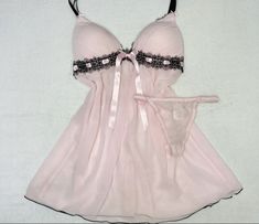 Coquette Lingerie, Cute Sleepwear, Lingerie Dress, Little Dresses, 2000s Fashion