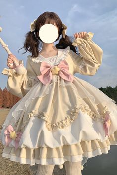 Vintage Formal Dresses, Theme Dress, Sweet Lolita, Alternative Outfits, Lace Fashion, Really Cute Outfits, One Piece Dress