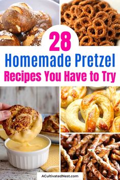 homemade pretzel recipes you have to try