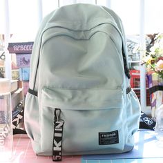 Color Verde Agua, Lace Backpack, High School Bags, High School Backpack, Cute School Bags, Large Backpack Travel, School Rucksack, Backpack For Teens, Women's Backpacks