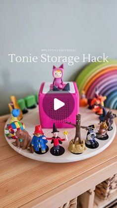 Jess Townsend on Instagram: "TONIE STORAGE HACK // 🎄⭐️ I've shared it before... I'm sharing it again. If you are buying Tonies or a Tonie Box for Christmas, then make sure you check out this Tonie Storage hack thay is not only great for storing tonies but really fun for your little ones.   ITEMS USED: . Lazy Susan £7 from @ikeauk  . Magnets off Amazon . @tonies_uk box and Tonies bought from @isaacs_treasures, and you can use PLAYDAYSWITHJESS10 for 10% off boxes and Tonies.   I'll link items in my stories and save them to highlights.   P.s. I leave my Tonie Box like this and then charge it up when my little ones aren't using it.   Let me know in the comments if you are going to attempt this hack and please tag a friend who would love this Tonie Hack. You can also save this reel for future Metal Stickers, Box Hacks, Room Hacks, Dollar Store Hacks, Storage Hacks, Lazy Susan