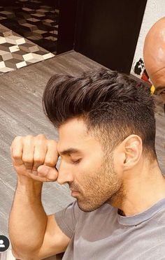 Indian Hairstyles Men, Back Undercut, Slick Back Undercut, Medium Beard Styles, Short Back And Sides, Hair Tips For Men, Side Haircut, Beckham Hair, Aditya Roy Kapur