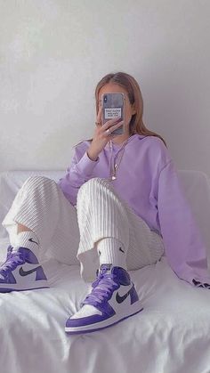 Fashion Outfits 2022, Body Outfit, Purple Outfits, Outfits 2022, Sport Dress, Simple Trendy Outfits, Fashion Design Clothes, Purple Fashion