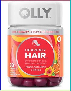 A flair for good hair. These delicious little beauties include a blend of ingredients to keep your locks wow-worthy from the inside out. Olly Vitamins, Hair Gummies, Herbs For Hair, Hair Growth Secrets, Hair Supplements, Brown Spots On Face, Vitamins For Hair Growth, Home Remedies For Hair, Vitamins And Supplements