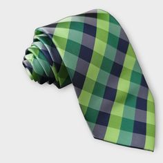 Treat yourself with a new pattern and splash of color to your look with this unique tie set. 100% Silk Handmade Package Includes: Tie, Pocket Square & Cufflinks. Length: 63" Width: 3.50" Warm iron if needed Dapper Green Ties For Business, Green Dapper Ties For Business, Green Dapper Business Ties, Green Ties For Father's Day, Multicolor Standard Tie For Father's Day, Multicolor Suit And Tie Accessories For Father's Day Gift, Unique Ties, Plaid Tie, Cufflink Set