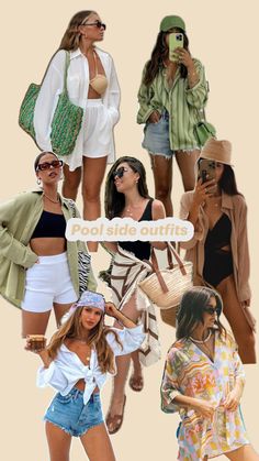 All day, everyday #poolside #pooloutfit #summer #outfitinspo #sunshine #springoutfit Thailand Outfits, Bali Outfits, Bali Outfit, Outfits Playa, Poolside Outfit, Everyday Outfits Summer, Autumn Capsule Wardrobe, Beach Trends, Pool Outfits