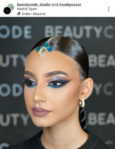 #latin #latinlook #ballroom #ballroomlook #makeup #makeuplook #glam #glamlook Ballroom Eye Makeup, Latin Ballroom Makeup, Ballroom Dance Makeup Looks, Competition Makeup Dancers, Latin Dance Hairstyles Competition, Performance Makeup Dancers, Ballroom Makeup Standard, Ballroom Dancing Makeup, Ballroom Makeup Latin