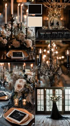 Embrace the allure of Gothic Romance this fall with opulent dark florals, velvet accents, and flickering candlelight. Infuse your celebration with Victorian elegance and moody hues of deep burgundy, black, and gold. Perfect for those who seek a wedding steeped in mystery and timeless romance. Fall Wedding Themes, Victorian Wedding Themes, Unique Fall Wedding, Dark Romantic Wedding, Autumn Wedding Inspiration, Gothic Wedding Theme, Dark Wedding Theme, Wedding Theme Ideas, Romantic Theme Wedding