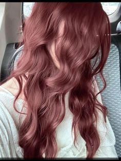 Pinkish Brown Hair, Dusty Rose Hair, Brown And Pink Hair, Plum Hair, Korean Hair Color, Wine Hair, Hair Tint, Pretty Hair Color, Hair Color Pink