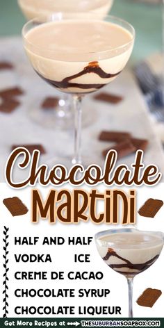 chocolate martini recipe with half and half vodka ice, creme de cacao or chocolate syrup