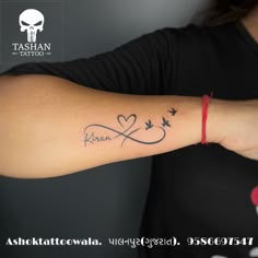 TashanTattoo
AshokTattooWala
S.4.5,Tirupati plaza
Opp. New bus stand
Near gd modi collage
Palanpur (gujrat)
9586697547
9687533310 I Finity Tattoo With Names, Woman Name Tattoo Ideas, Name Tato Design, Infinity Tattoo Forearm, Infitiny Tattoo With Name, Infinity Hand Tattoo, Infinity Mom Tattoo, Name Design Tattoos For Women, Couple Infinity Tattoo Ideas