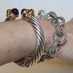 From Nordstroms. Silver Chunky Bold Link Toggle Bracelet. Refer To Pics For Best Description. New W/O Tags, Unworn Chunky Silver Jewelry, Chunky Jewelry Silver, Tiny Shirts, Chunky Silver Jewellery, Chunky Silver Bracelet, Chunky Jewellery, Chunky Silver Necklace, Shoes Too Big, Chunky Bracelets