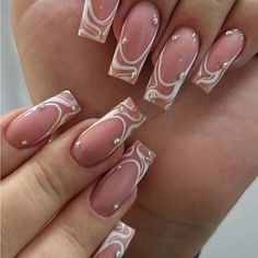 Super Cute And Stylish Ships In 5-10 Business Days Coffin Press On Nails, Prom Nails, False Nail, Dope Nails, Short Acrylic Nails, Best Acrylic Nails, Long Acrylic Nails, Nail Accessories, Cute Acrylic Nails