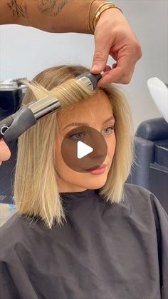 How To Style Long Bob Waves, Wave Mid Length Hair, Waves On Bob Hairstyle, How To Do Beach Waves For Thick Hair, How To Get Beachy Waves For Short Hair, Waves Bob Hair Tutorial, Loose Waves Hair Medium Shoulder Length, Mid Length Hair With Waves, How To Add Waves To Medium Hair