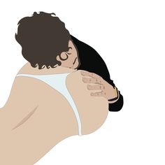 an image of a man hugging his wife on the back with her arm around him