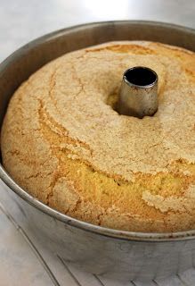 a bundt cake in a pan on a table