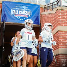 the u s women's lacrosse team is getting ready to play