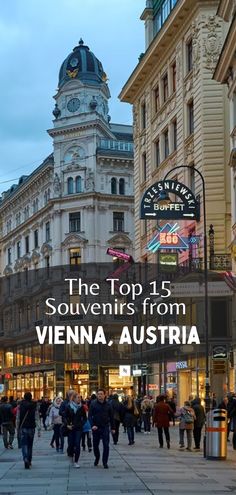 the top 10 souvenirs from vienna, austria