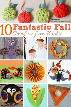 10 fantastic fall crafts for kids to make