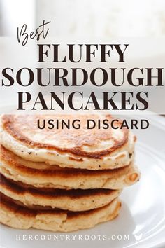 sourdough pancakes using discard recipe Sourdough Discard Pancakes, Discard Pancakes, Sourdough Pancakes Recipe, Sourdough Rye, Sourdough Pancakes, Sourdough Starter Discard Recipe, Sourdough Starter Recipe, Sourdough Discard, Sourdough Baking