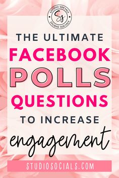 Use Facebook polls questions or Facebook questions posts to increase your engagement. We have an awesome list of questions for Facebook engaging and questions to ask on social media to help get the conversation started. Facebook Group Conversation Starters, Engaging Content Social Media, Get To Know Me Social Media Post, Fun Polls For Facebook, Post For Facebook Interactive, Audience Engagement Posts, Rep Games For Facebook, Fb Engagement Posts Funny