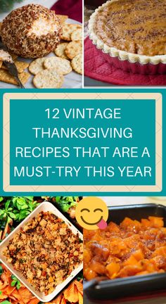 vintage thanksgiving recipes that are a must try this year