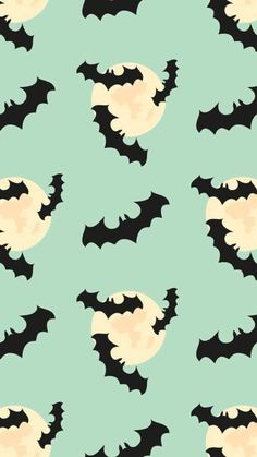 Moons and bats. Summer Halloween Wallpaper, Cute Bat Wallpapers, Halloween Wallpaper Pastel, Halloween Phone Screen, Halloween Lockscreen Iphone, Cute Halloween Lockscreen, Halloween Wallpaper Vintage, Spooky Iphone Wallpaper, Cute Witchy Wallpaper