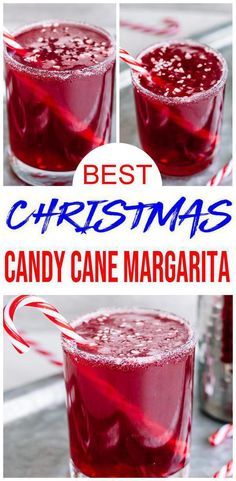 the best christmas candy cane margarita recipe