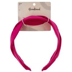 Band Thickness: 1.9" Size: One Size Fits Most Color: Hot Pink Age Grade: 16+ Quantity: 1 Accessorize your outfit with a pop of color when you wear this Hot Pink Twisted Headband! This vibrant headband features two thick bands twisted together that give off a braided look. Pair this piece with a classy black outfit for a colorful twist! Classy Black Outfits, Wearable Art Fashion, Twisted Headband, Twist Headband, Hobby Lobby, Black Outfit, Wearable Art, Lobby, Fashion Art