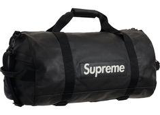 Buy and sell authentic Supreme streetwear on StockX including the Supreme Nike Leather Duffle Bag Black and thousands of other streetwear clothing and accessories. Nike Leather, Supreme Nike, Supreme Bag, Retro Jordans, Leather Duffle Bag, Supreme Streetwear, Leather Duffle, Hot Sneakers, Streetwear Clothing