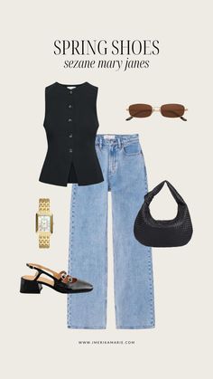 Work Inspired Outfits, Business Happy Hour Outfit, Casual Outfits For Office For Women, Non Outfits, Nyc Packing List Spring, Spring Summer Outfits Casual, Outfit Inspo Casual Chic, Timeless Chic Outfits, Casual Lunch Outfit Spring