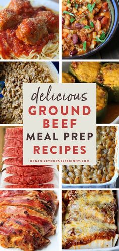 delicious ground beef meal prepped and ready to be eaten with the help of your family