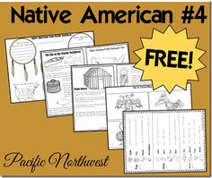 native american 4 worksheet with free printables for kids to practice their writing skills