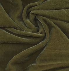 an image of a green velvet fabric